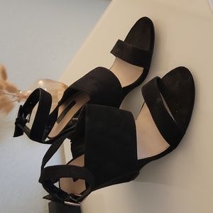 Ankle Strap Wedge Heels